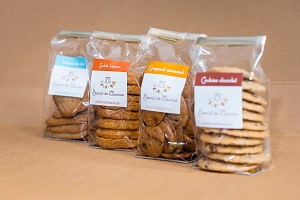 Biscuits artisanaux wallons en vente en épicerie fine à Liège